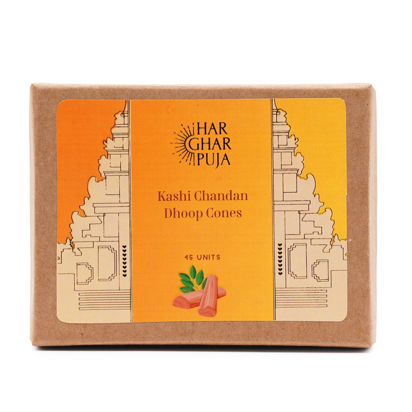 Har Ghar Puja Marigold & Chandan Dhoop Cones