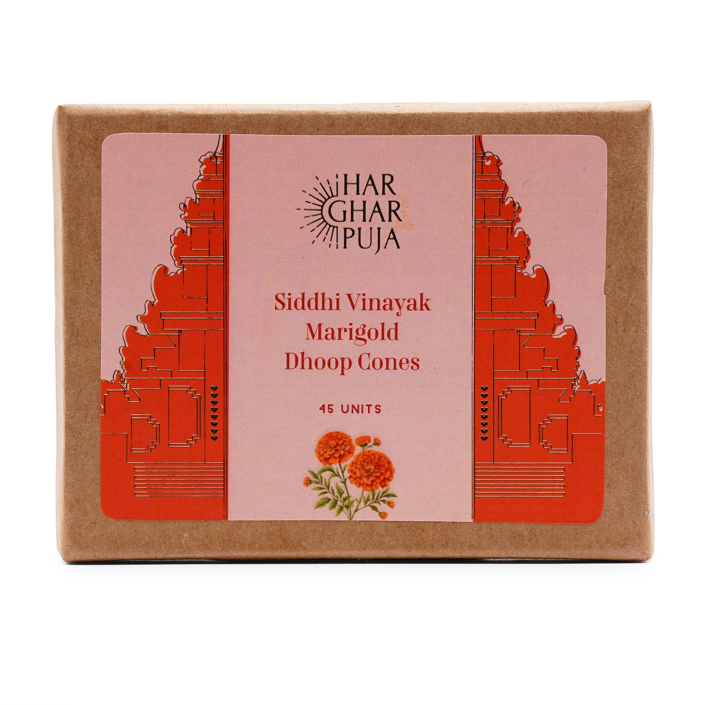 Har Ghar Puja Marigold & Chandan Dhoop Cones