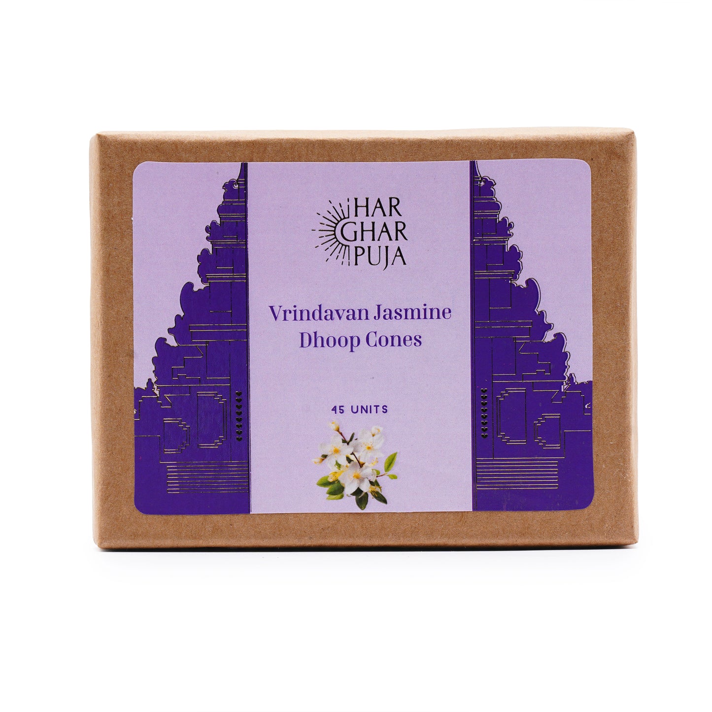 Har Ghar Puja Rose & Jasmine Dhoop Cones