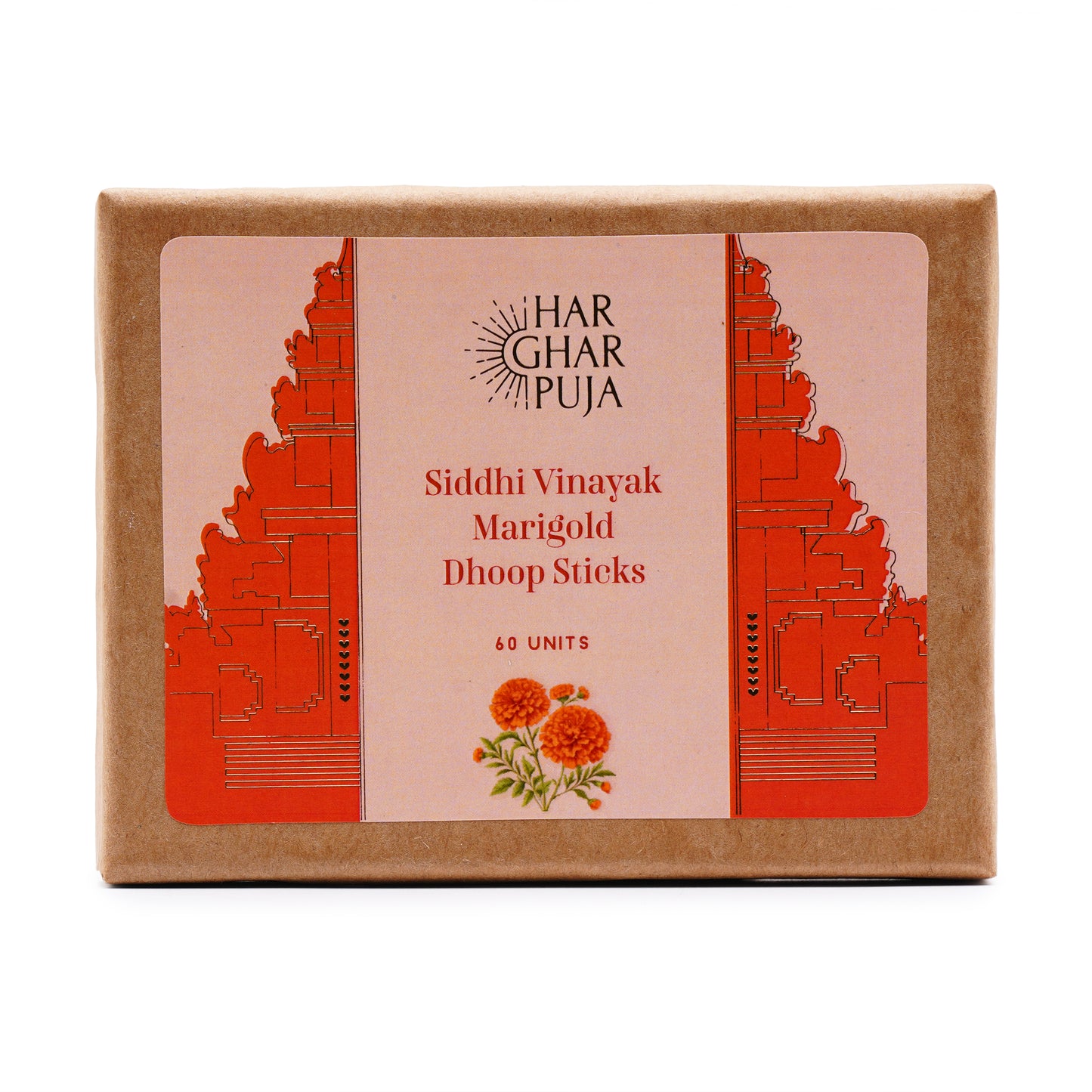 Har Ghar Puja Marigold & Jasmine Dhoop Sticks