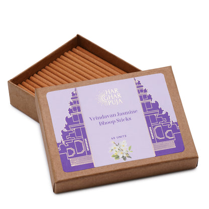 Har Ghar Puja Vrindavan Jasmine Dhoop Sticks