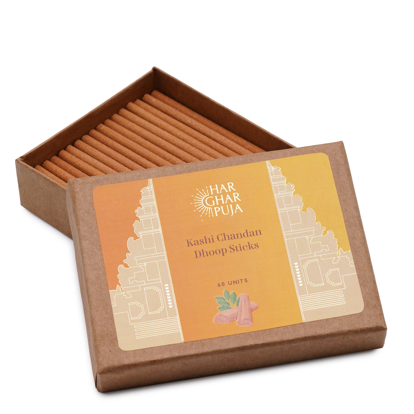 Har Ghar Puja Jasmine & Chandan Dhoop Sticks