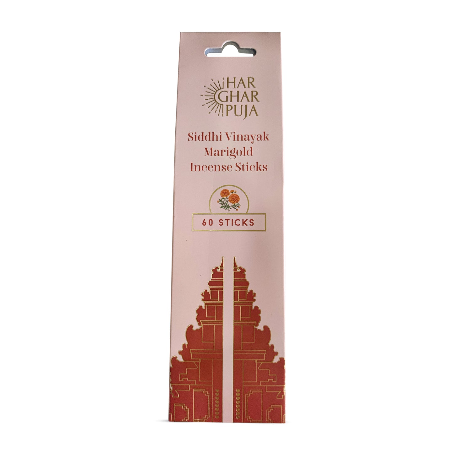 Har Ghar Puja Siddhi Vinayak Marigold Incense Sticks